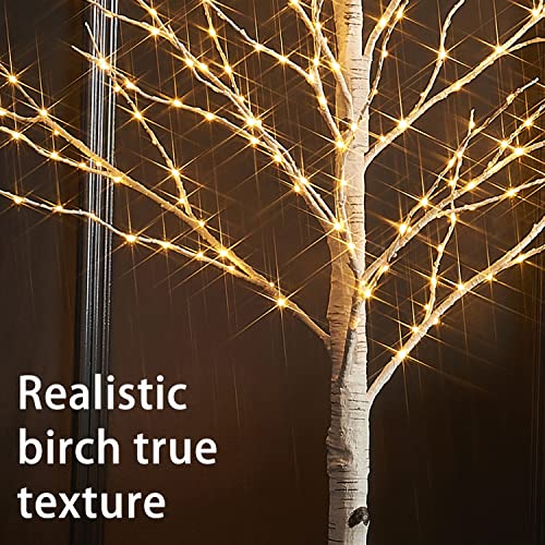 Fudios-Lighted-Birch-Trees-for-Decoration-6FT-Light-up-330-LED-Faux-White-Tree-Plug-in-Artificial-White-Christmas-Decor-for-Home-Inside-Xmas-Wedding-Party-Gift-Outdoor Fudios Lighted Birch Trees for Decoration 6FT Light up 330 LED Faux White Tree Plug in Artificial White Christmas Decor for Home Inside Xmas Wedding Party Gift Outdoor