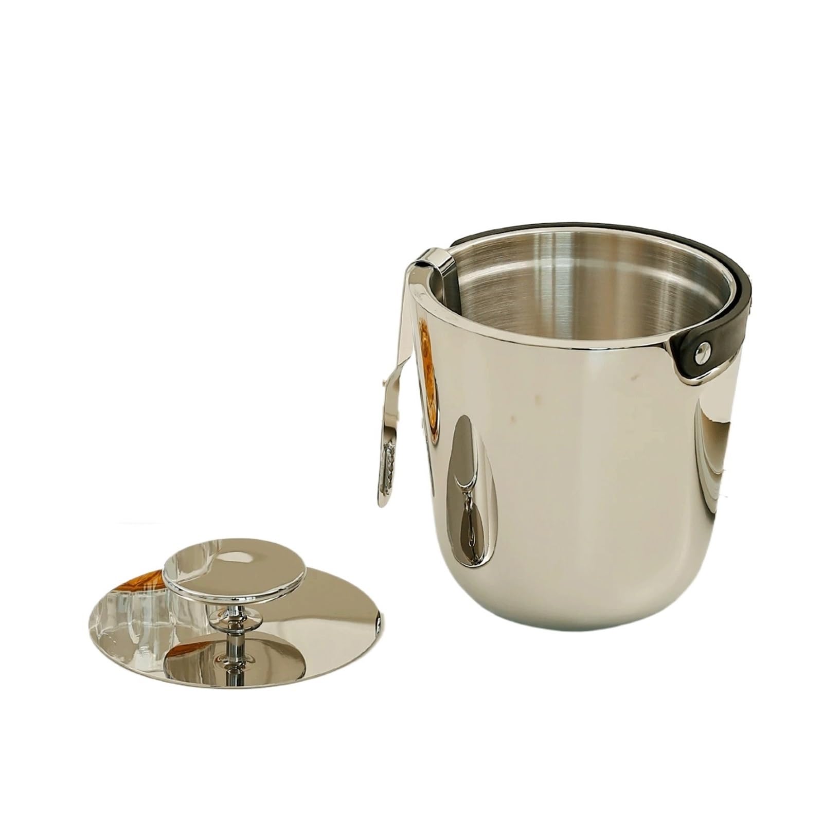 zhangrui1888 Ice Bucket Portable Ice Bucket with Handle Keeps Fresher Longer Ice & Beverage Bucket