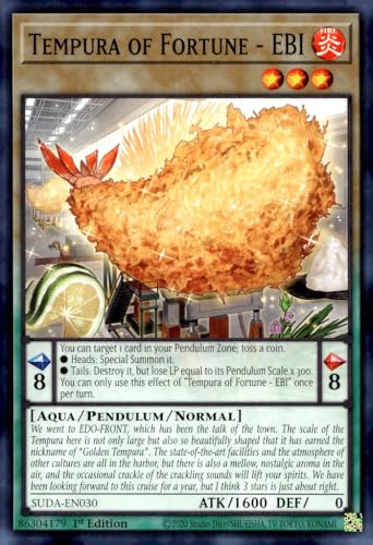 Tempura of Fortune - EBI - SUDA-EN030 - Common - 1st Edition