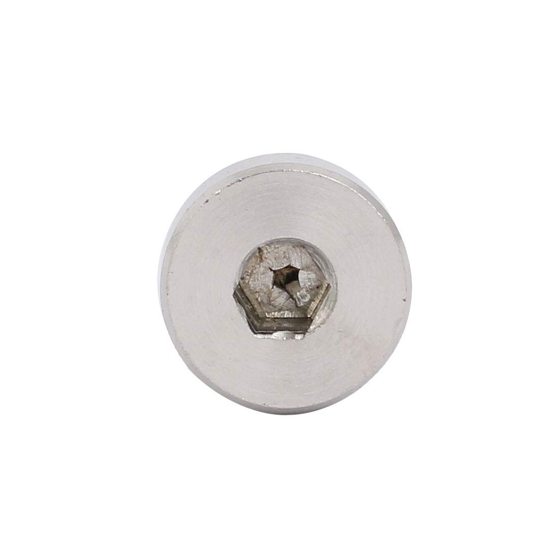 sourcing map 10pcs Vis Épaule 8mm Ø 10mm long épaule M6 Filetage