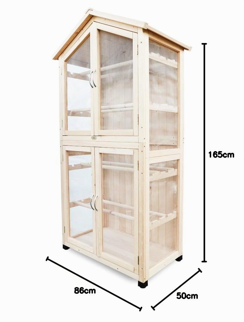 Habau 2842 Armoire de séchage, Naturel, 86 x 50 x 165 cm (l x p x h)