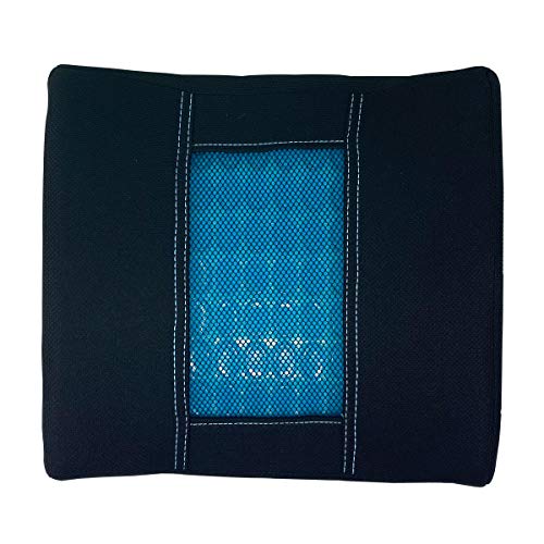 C.P.R. Orthopedic Gel & Memory Foam Seat Cushion Office Chair seat Cushion Automotive Gel Cushion (Y11177(11"x 12.25" x 3"))