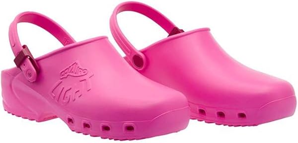 Calzuro Light - Zoccoli Sanitari Professionali CE, Bianco, Verde, Lilla, Rosa, Arancione, Blu, Nero - 1