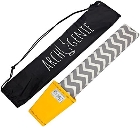 Arch Genie with Go-Bag - The Original Foot Stretcher with Carry Bag (for Ballet, Dance, Gymnastics, Cheer, Yoga, Pilates, Drill, Physical Therapy, Flexibility, and Other Fitness Activities)