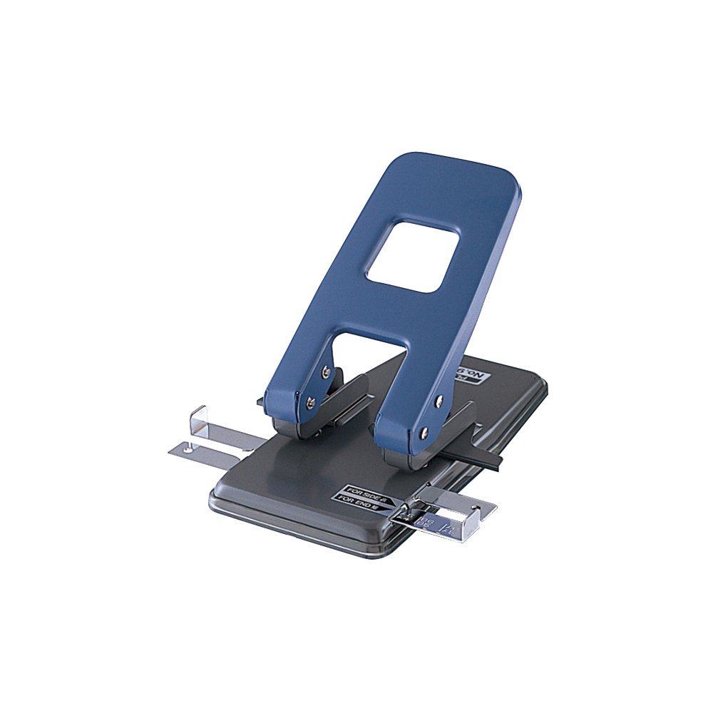 Amazon.co.jp: プラス パンチ 2穴 約48枚とじ No.900 ブルー 30-187  