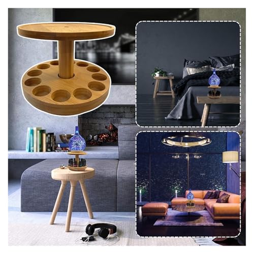 Soporte Circular de Madera para Difusor de Aceites miniatura 3