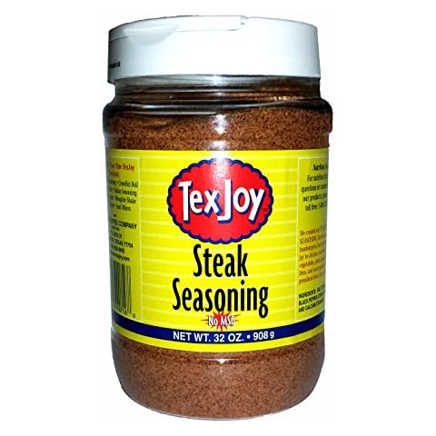 TexJoy Steak Seasoning No MSG 32 ounce Cover