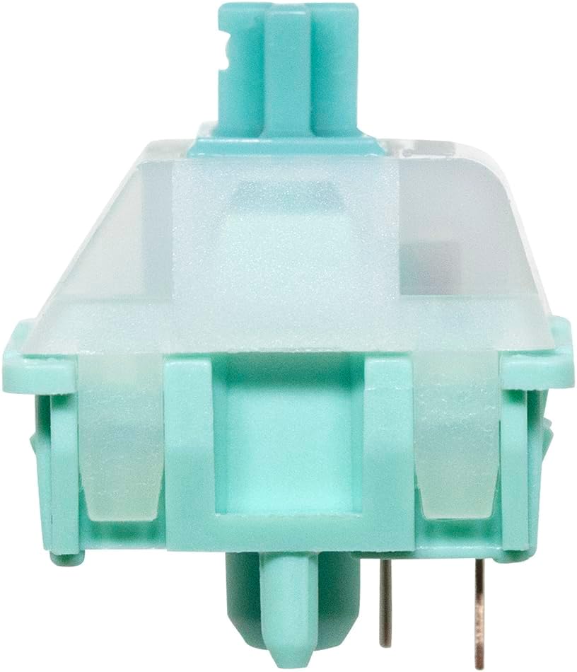 KPREPUBLIC Zuoce Turquoise Switch Linear RGB SMD 5pin 28g 30g for Mechanical Keyboard PA UPE HiFi Factory Pre Lubed (Zuoce Turquoise Switch x70)
