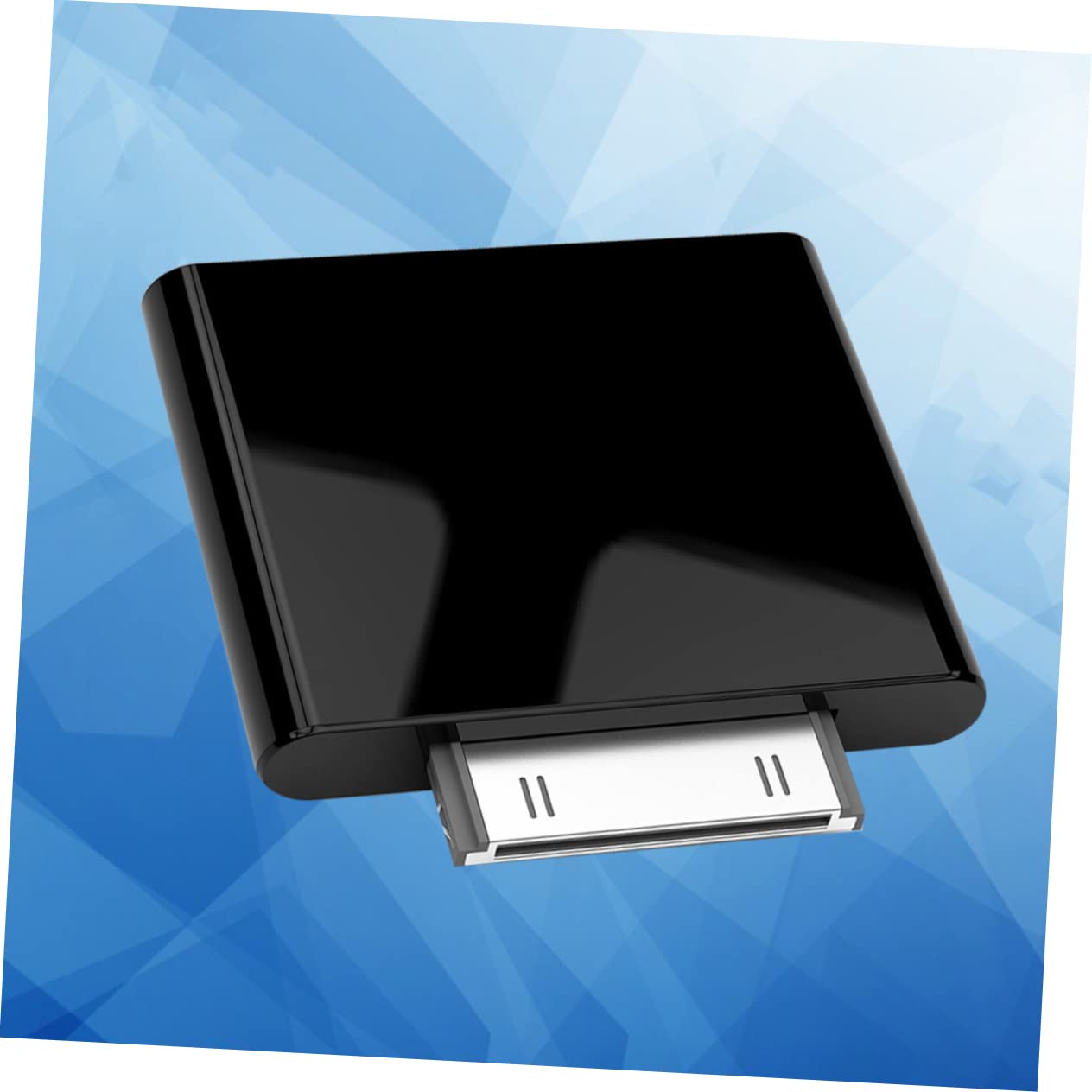 STOBOK Drahtloser Aux-Transmitter -Sender Drahtloser Lautsprecheradapter Kompatibel mit iPhone Computer-sprachbox-Transmitter für Zuhause und Auto Schwarz