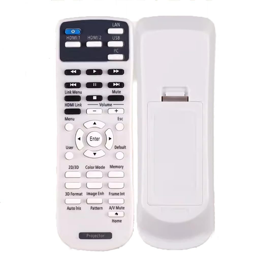 Amazon | JuYuna 1650251 エプソン向けのプロジェクター用リモコン 