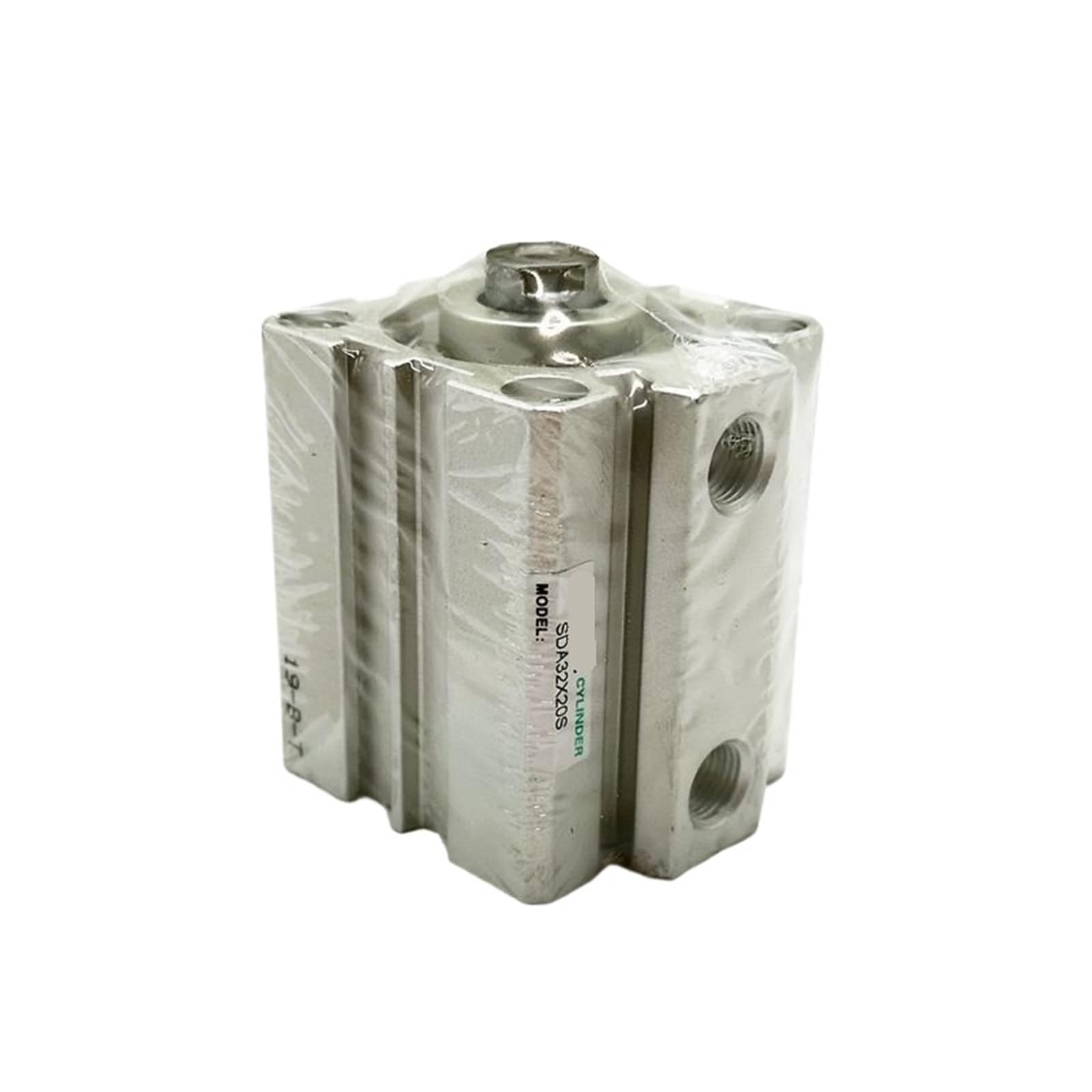 TBZOQAID 1pcs Compact Cylinder with Magnetic32x20S Bore 32mm Stroke 20mm Pneumatic Air Cyilnder(SDA32X20S)