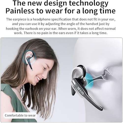 Auricular Bluetooth 5.3 Mono con Micrófono ENC e IPX7 miniatura 4