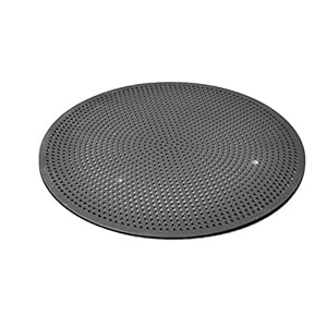 LloydPans Quik-Disk, Pre-Seasoned PSTK, Anodized Aluminum Jumbo 24 Inch Perforated Pizza Disk