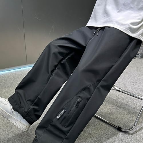 Boys Sweatpants 2025 Wide Leg Baggy Cargo Pants Kids Teen Boys Trendy Streetwear Soft Athletic Joggers with Pockets4