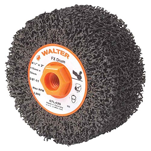Walter 07L420 FX Finishing Flap Drum 4-1/2