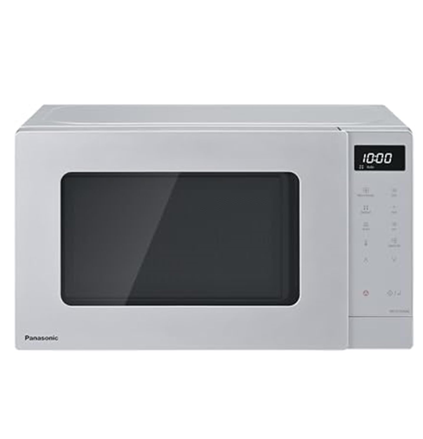NN-ST23QMBPQ 20L Solo Microwave Oven with Glass Tray, 800W, Auto Defrost, 11 Auto Programmes, LED Display, 5 Power Settings, Digital Timer, Silver
