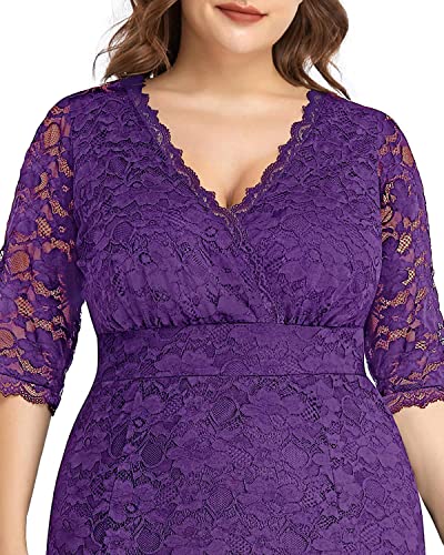 Image of Pinup Fashion Plus Size Formal Evening Dress Wedding Guest Bridal Gowns