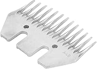 Vista 8 de Cuchillas de corte de repuesto, cuchillas rectas de 13 dientes, cabezal de corte desmontable de acero inoxidable compatible con ovejas, cabra