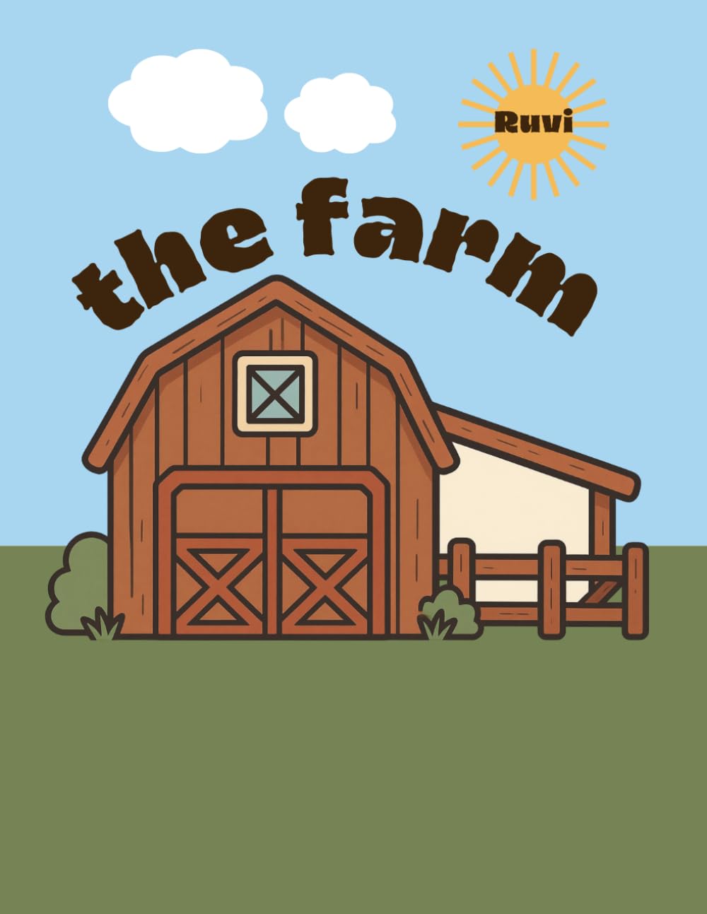 the farm: Farm Animal Coloring Book for Toddlers and Kids | Easy and Fun Rural Scenes