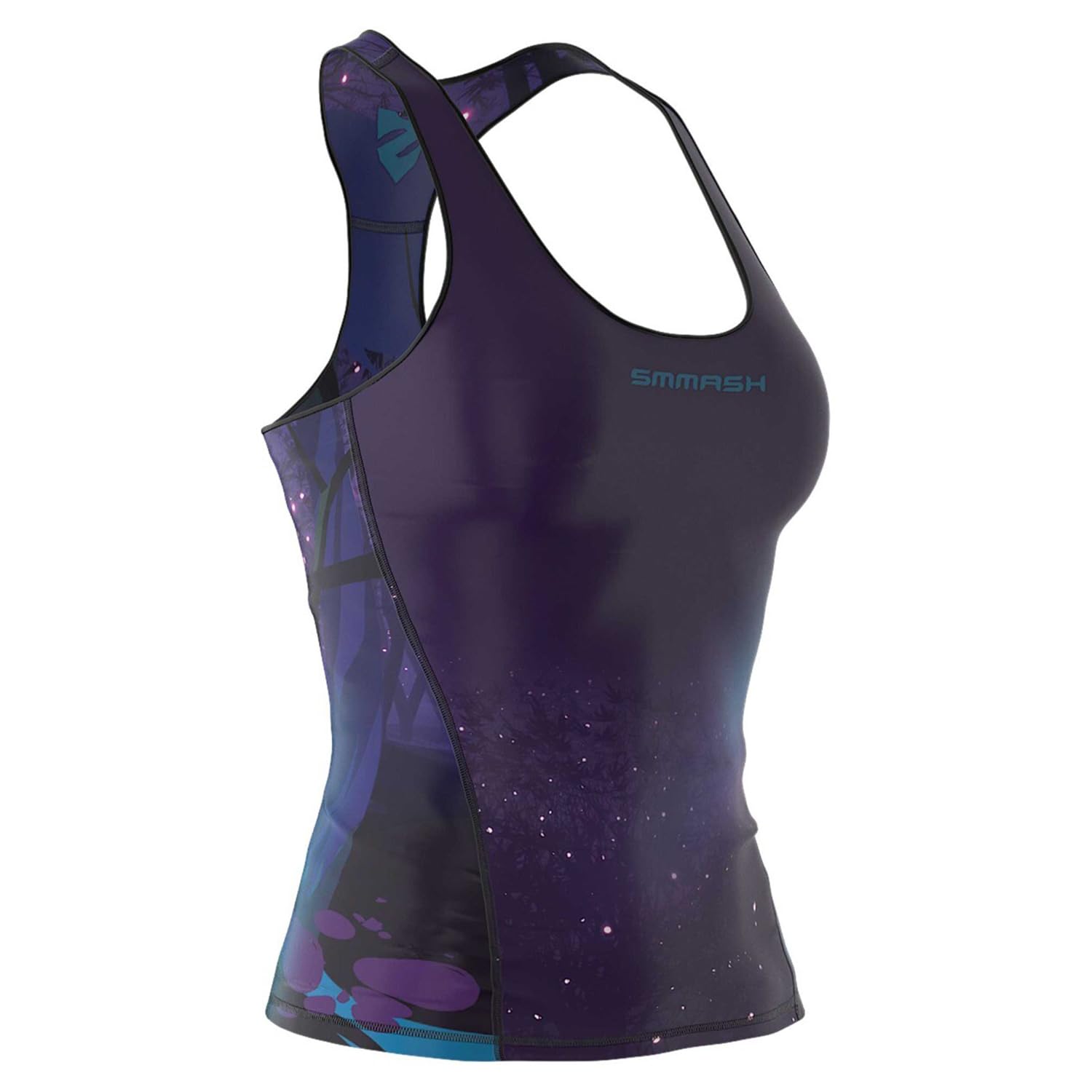 SMMASH Steampunk Sport Top Tank para Mujer, Camiseta de Tirantes Deportivas, Camiseta sin Manga para Fitness, Yoga, Formación, Material Transpirable y Antibacteriano — view 14