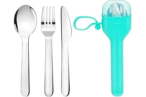 Sophico Travel Utensil Set: Lunchtime Companion for Kids