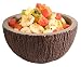 Produktbild APS 30020 Schale Coconut, Kokosnuss Schale, 18 cm, H: 9,5 cm, Müslischale, Salatschüssel, Suppenschüssel, Braun, Grau, 1 Liter, Beton