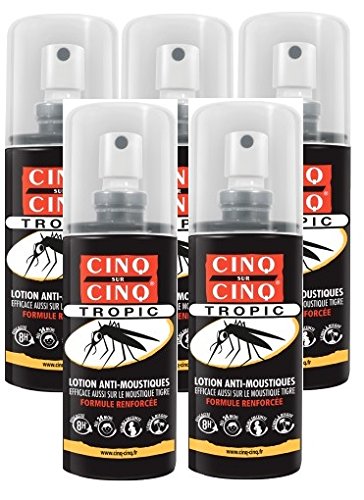 Cinq Sur Cinq Tropic 75 ml lot de 5 flacons