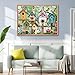 500 Piece Puzzle for Adults, Colorful Birdhouses 500 Piece Puzzle, Vibrant Birds in Blooming Flowers Jigsaw Puzzle, Perfect for Family Game Night, Home Wall Decor, Great Gift for Adults, Seniors