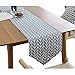 Produktbild meioro Tischläufer Einfaches Dekoratives Tischband Baumwolle Leinen Tischdeko Twill Tischdecke Geeignet für Home Küche Dekoration(30 x 180 cm, Grau)