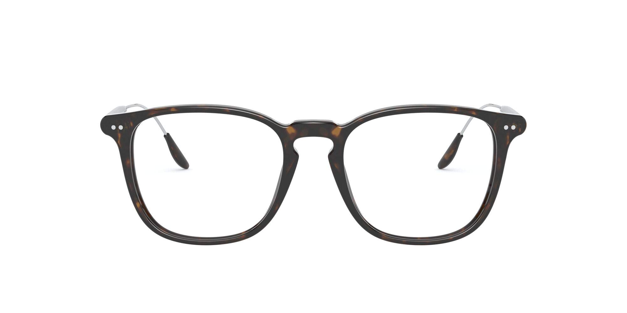 Ralph by Ralph Lauren Men's RL6196P Square Prescription Eyeglass Frames, Dark Havana/Demo Lens, 51 mm