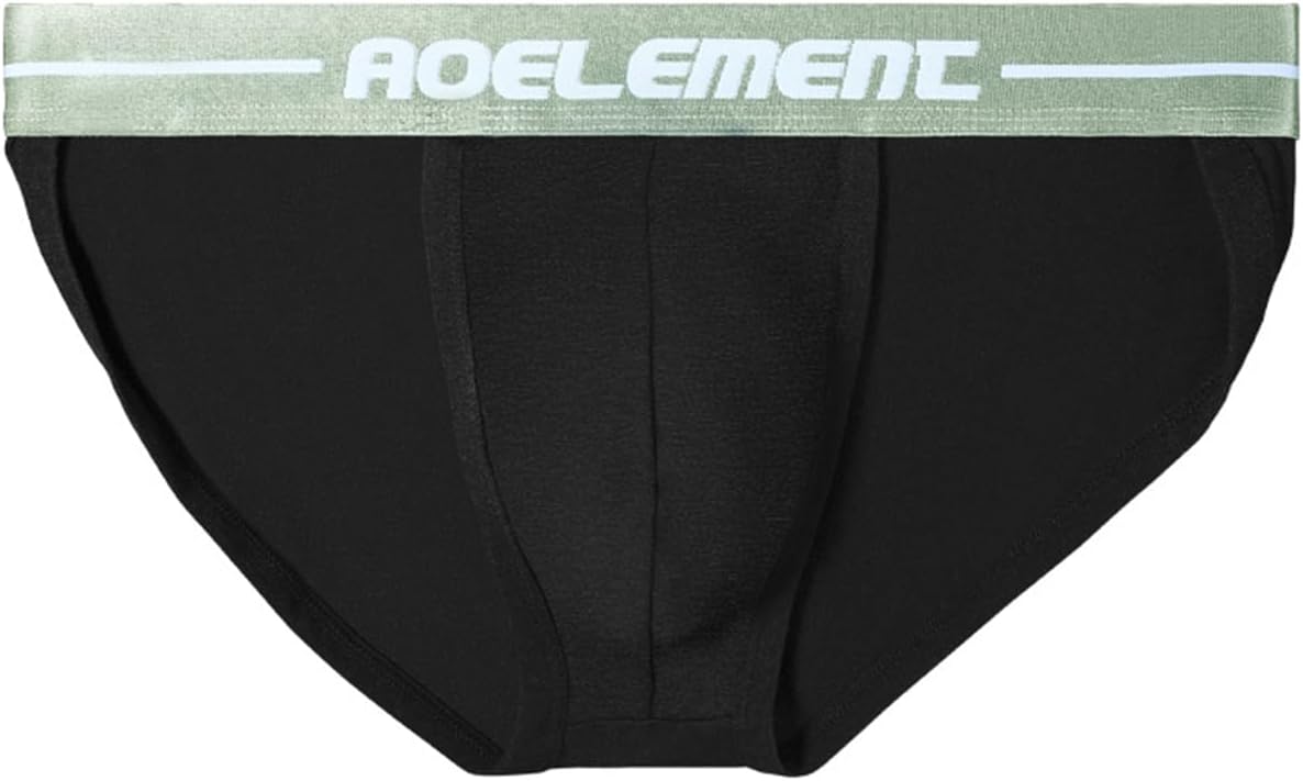 Evankin Men's Sexy Underwear,Low Rise U Convex Pouch Brief | Mens Brief Underwear with Low Rise,Sexy U Convex Pouch Bikini Underpants