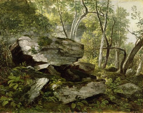 Tableau Nature Asher Brown Durand pour sublimer la décoration murale de votre salon chaleureux