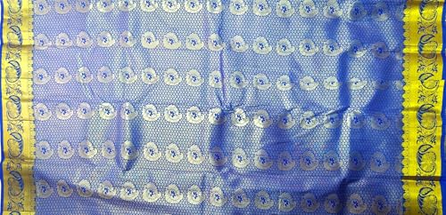 Image of VFCollections Women's Kanchipuram Silk Saree With Blouse Piece