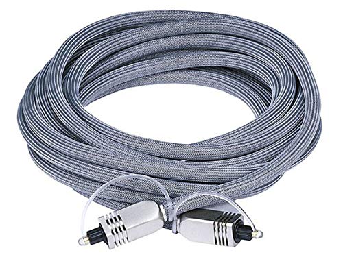 Monoprice 106271 S/PDIF Toslink Optical Audio Cable 15ft