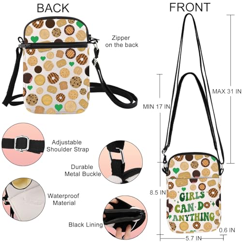 JNIAP Scout Cookie Crossbody Bag Scout Cookie Boss Gifts Cookie Mom Gifts2