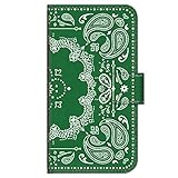 ガールズネオ Galaxy S10+ docomo SC-04L SC-05L/au SCV42 ケース 手帳 (ペイズリー柄) SC-04L-PD-DGR-YSZ-0401