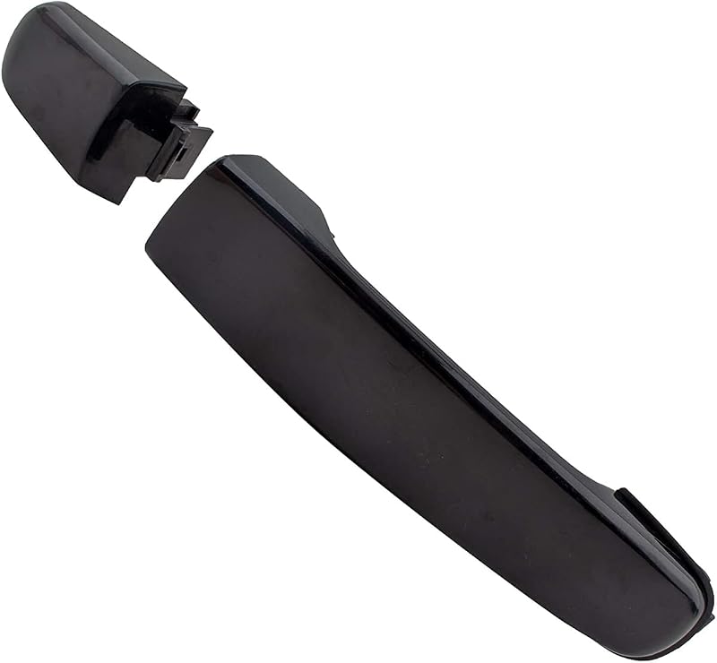Maçaneta externa da porta YMAUGP preta direita para Chevrolet e Pontiac – 1 unidade