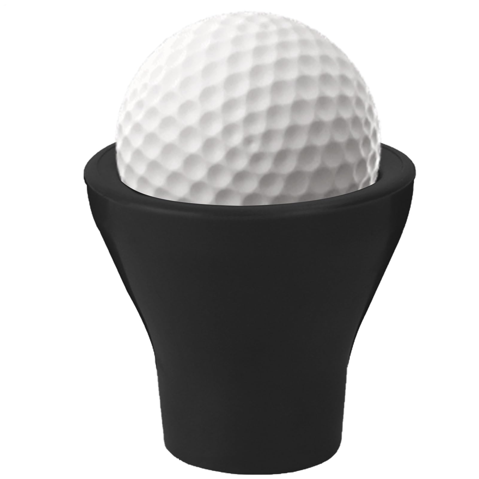 Golf Ball Grabber Tool - Multi-purpose Suction Cup Collector Tool Synthetic Retriever Labor Saving Lightweight Putter Grip Attachment for Elderly