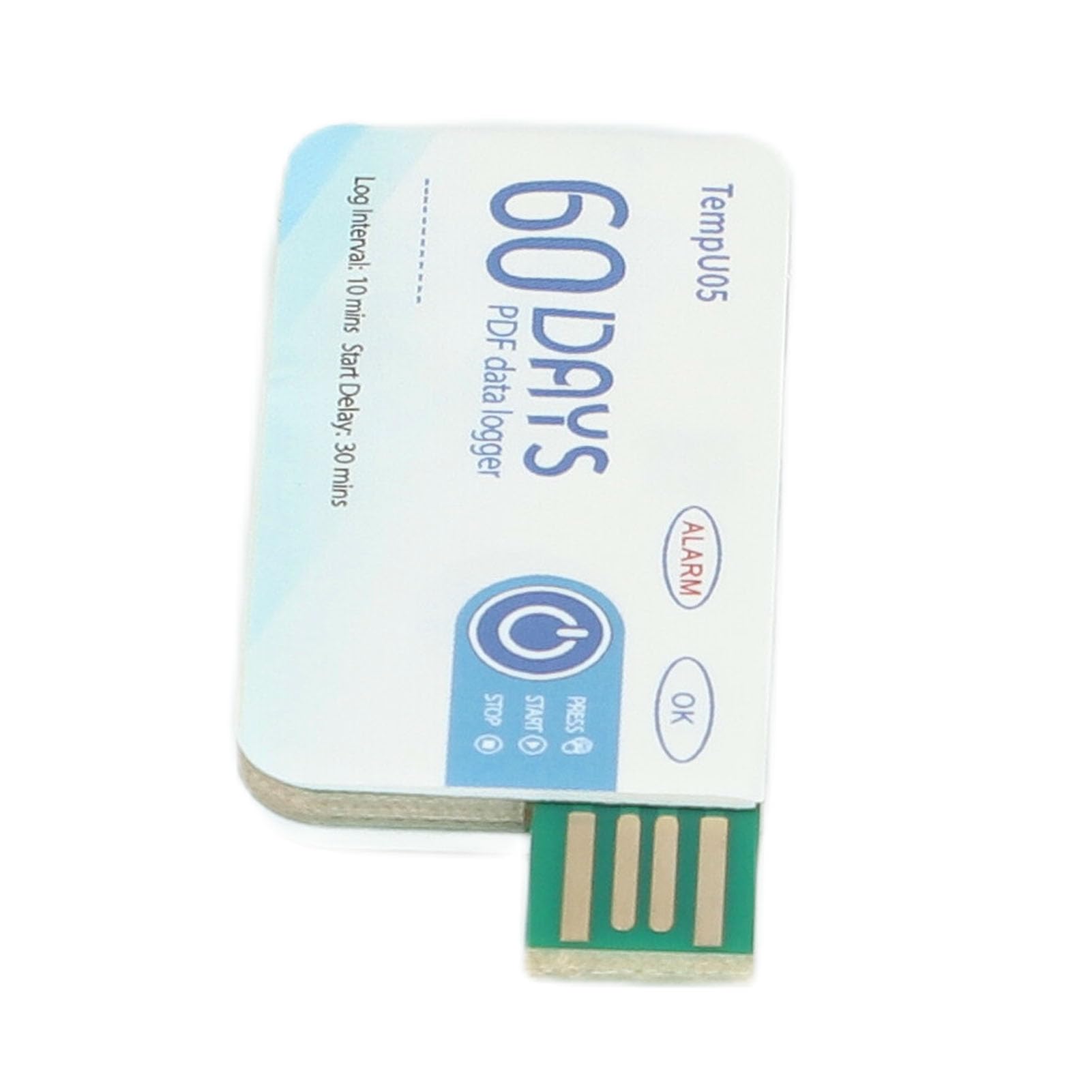USB Temperature Data Logger with PDF Report TempU05 Single Use Temperature Recorder for Accurate Monito and Recording of Temperature Data on (TempU05)-picture-20