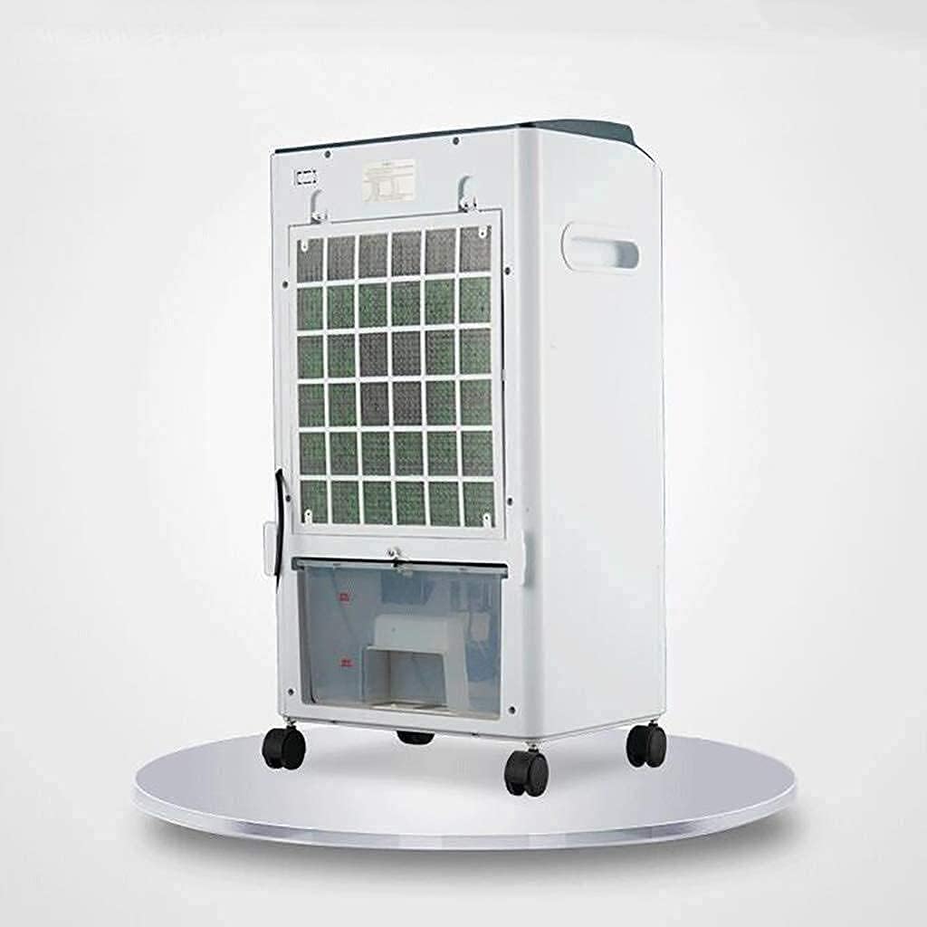 Air Cooler for Home Office Evaporative Coolers Home Leafless Fan Air Conditioning Fan Cooler Single Cooling Fan Household Mobile Air Conditioner Fan Water Cooling Small Air Conditioner Hous (Wick
