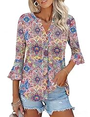 Pink Floral Blue Leaf