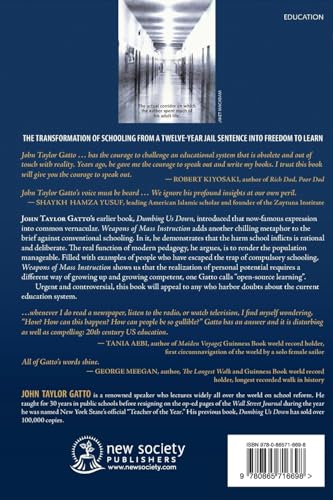 Weapons of Mass Instruction: A Schoolteacher's Journey Through the Dark World of Compulsory Schooling - Image 2