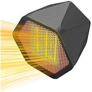 Heater elektrische keramische ventilatorkachel, elektrische ventilatorkachel voor veilig gebruik, 1000 W, persoonlijke bureau-ventilatorkachel, energiezuinige verwarming met veiligheidsbescherming voor de