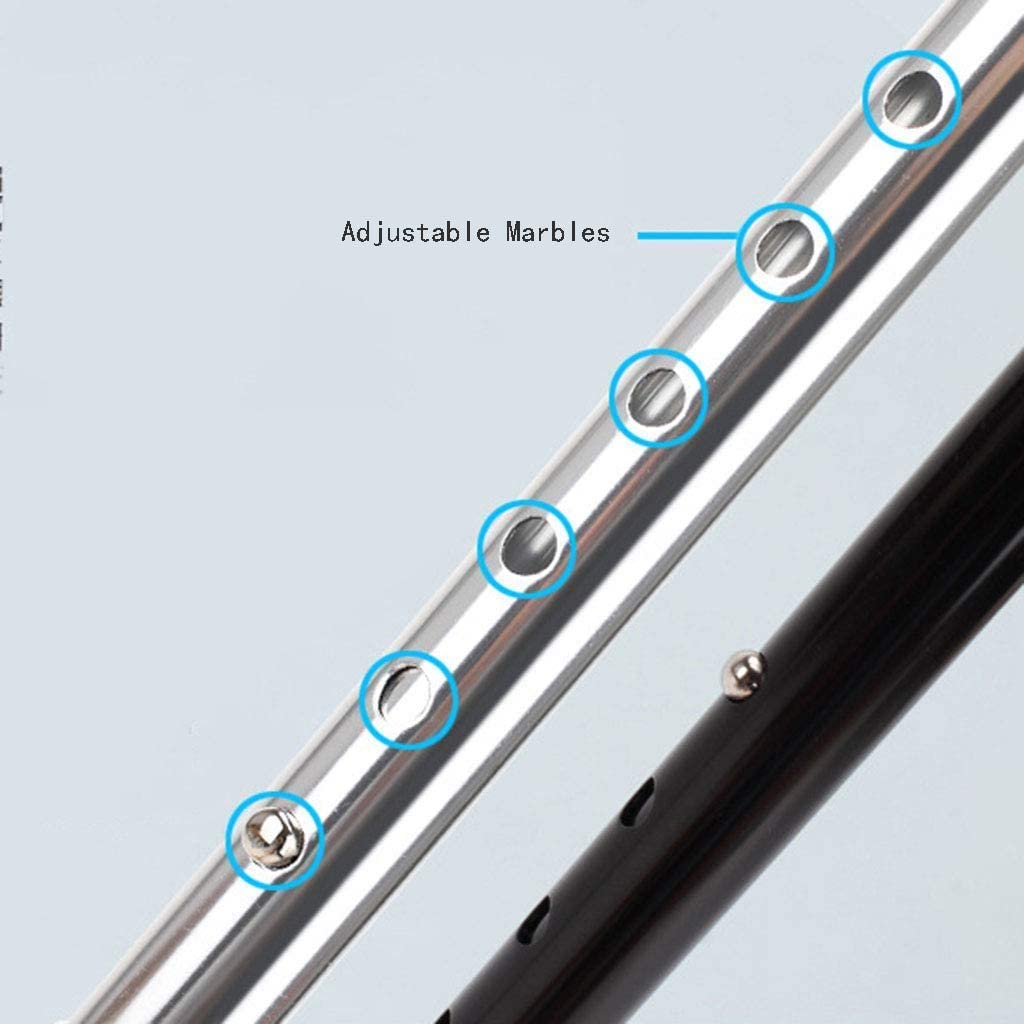 Muletas de antebrazo Muletas de antebrazo de atención médica ajustables, bastón individual ajustable con punta antideslizante y grosor duradero 1. Marco de metal de 2 mm, muleta para adultos, muleta