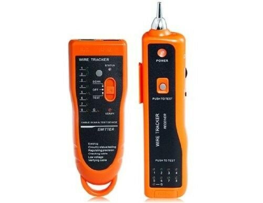 Diagnose Tone Networking Tool, Wire Tracker XQ-350 RJ45 RJ11 Finder for Telephone Network Wire LAN Cable Tester
