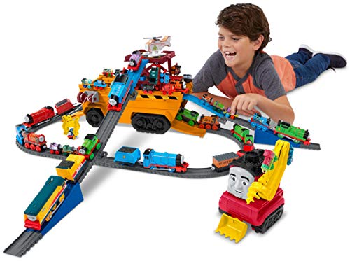 Thomas & Friends, GDV38 Thomas und seine Freunde Supercruiser, 2-in-1 groot voertuig en track set met trackmaster en mini-trekmotoren, meerkleurig - Image 3