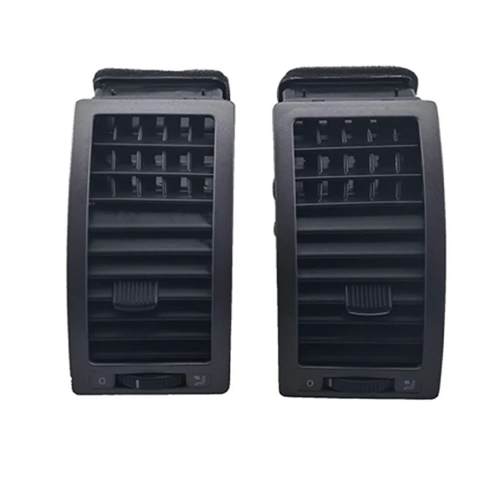 Pdaazvg Black Left Right Middle Center Console Air Vent For Vw Polo 2002-2010 Car Dashboard Air Vent Outlet Air Conditioning Outlet Accessories Parts(Black Left Right)