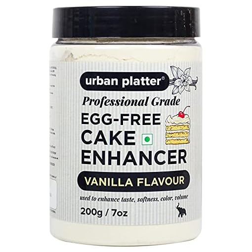 Urban Platter EggFree Cake Enhancer Vanilla, 200g Shop online at low