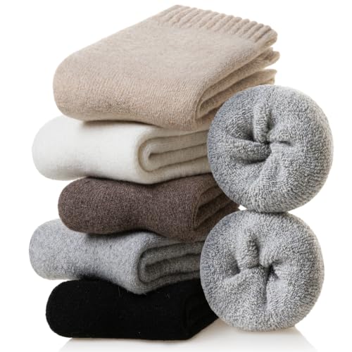 Image of Velice Womens Merino Wool Thermal Thick Hiking Winter Socks