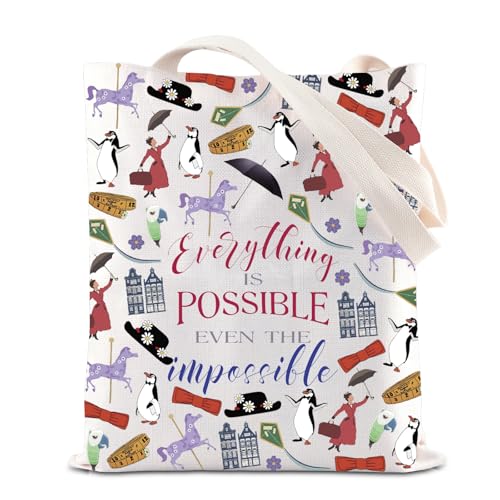 Movie Inspire Musical Tote Bag Umbrella Handbag Musical Fan Gift Movie Shoulder Bag